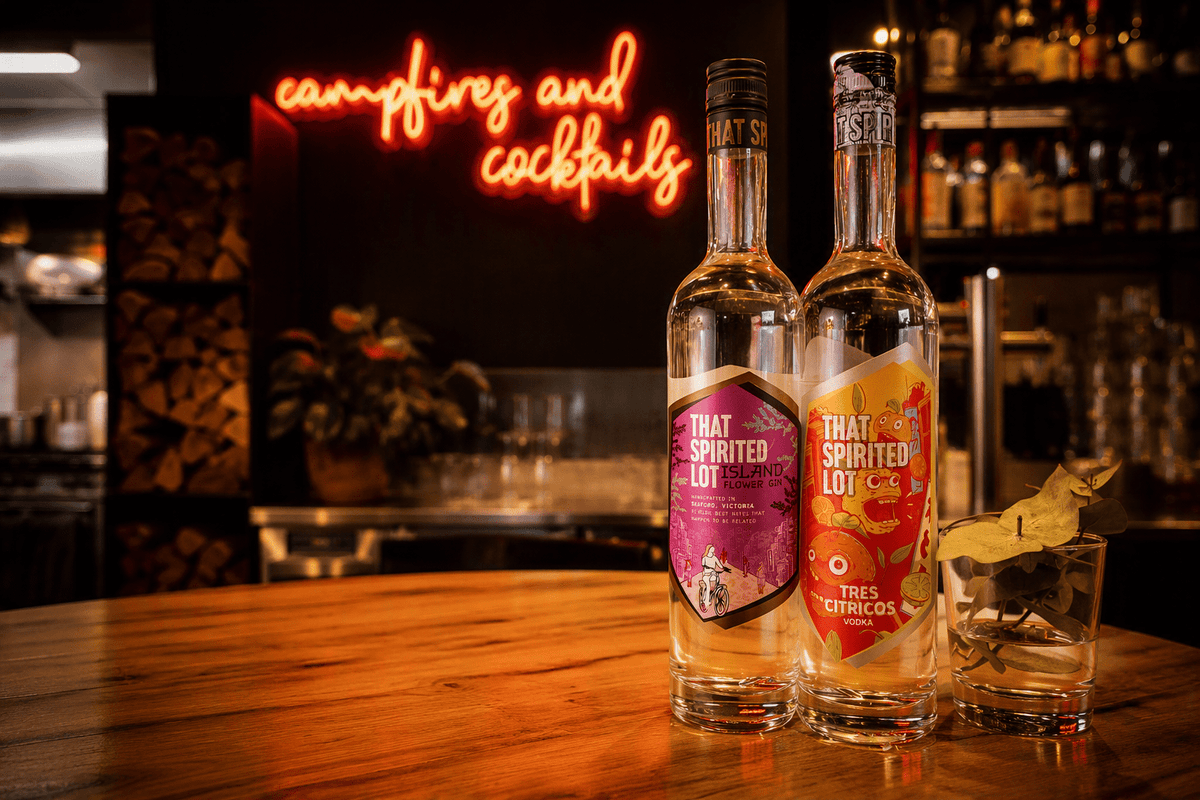 Campground Kitchen: Woodfired Goodness, Community Spirit & Tres Cítricos Vodka behind the Bar - That Spirited Lot Distillers