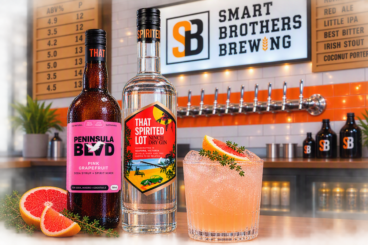 Craft on tap: Good Beer, Good Times at Smart Brothers - That Spirited Lot Distillers