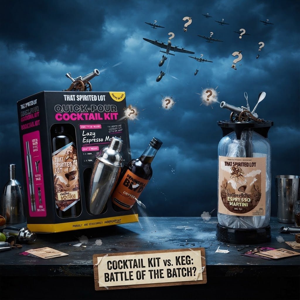 Espresso martini kegs vs quick pour cocktail kits: which should you buy?