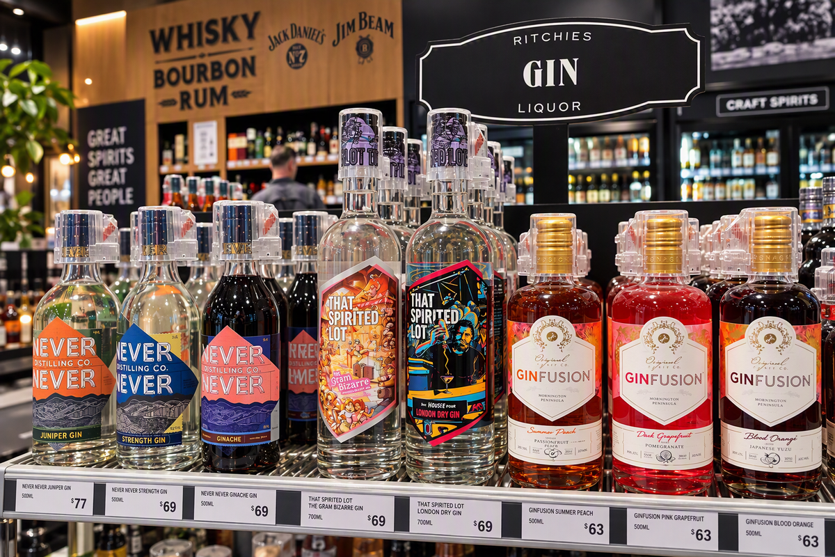 Ritchies IGA Dromana Liquor: Coastal Convenience, Local Craft & Your Home of House Pour Gin - That Spirited Lot Distillers
