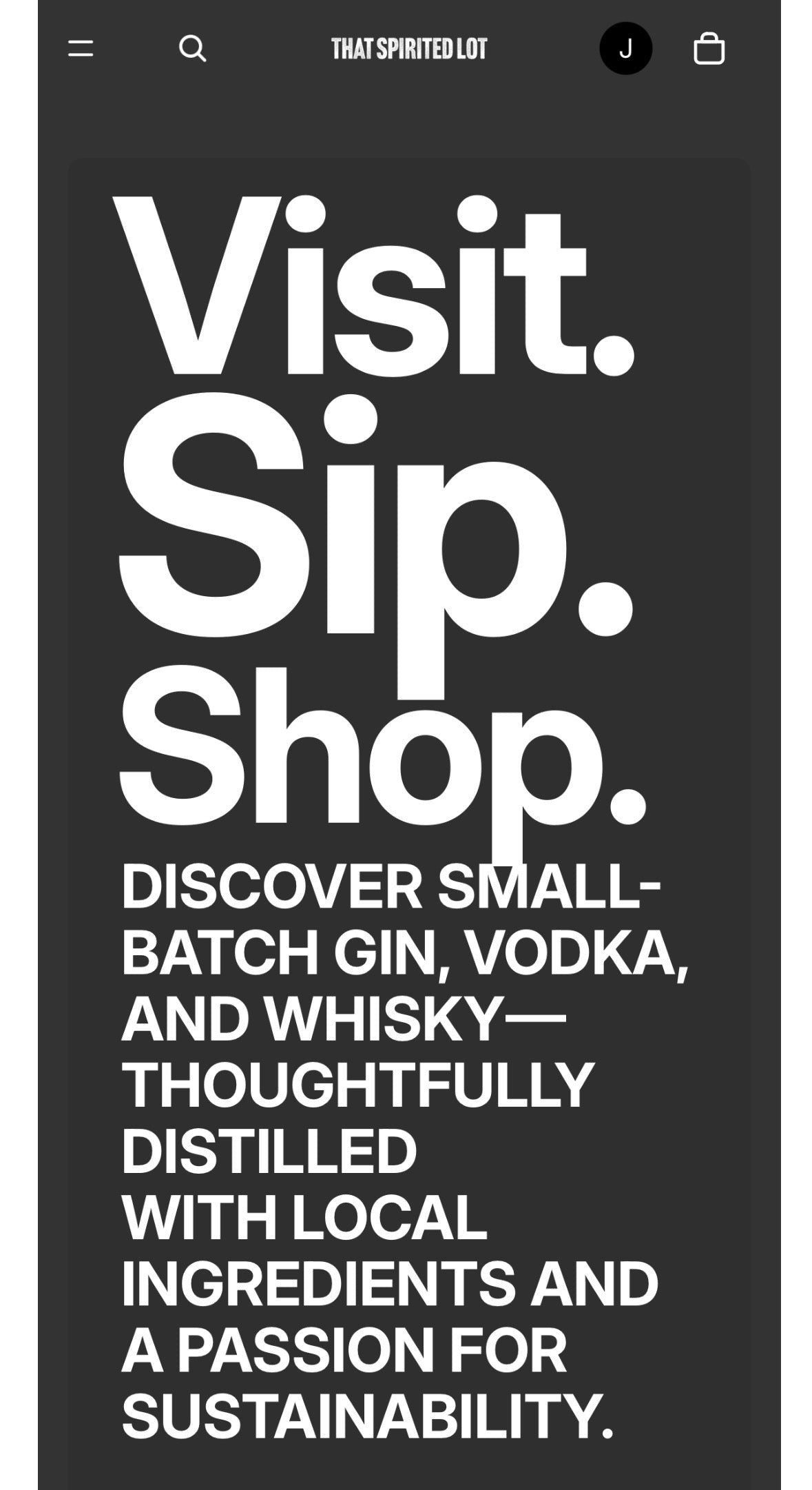 🎉 We've Had a Glow-Up! Welcome to Our Brand-New Website - That Spirited Lot Distillers