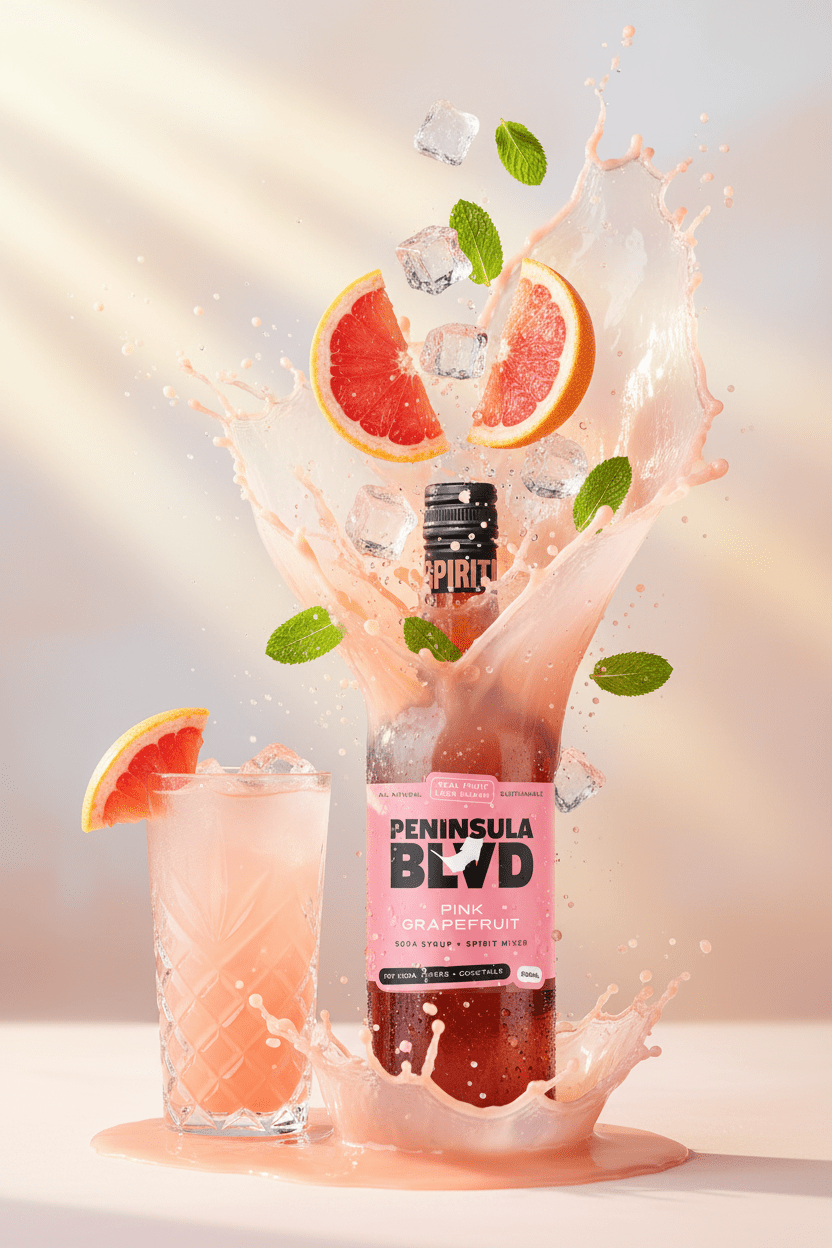Peninsula BLVD. Mixer Syrups - That Spirited Lot Distillers