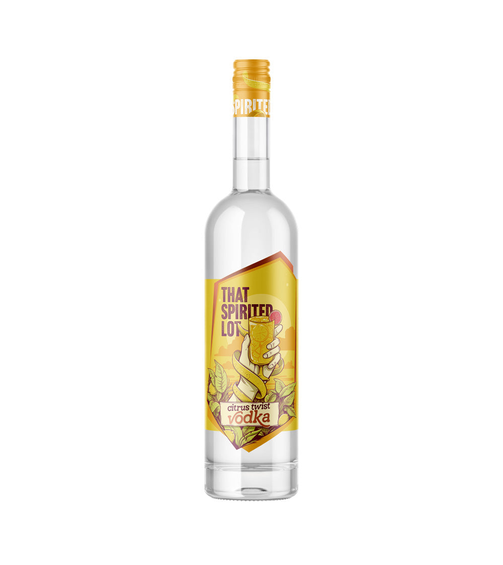 Citrus Twist Vodka - Lemon and Ruby Grapefruit