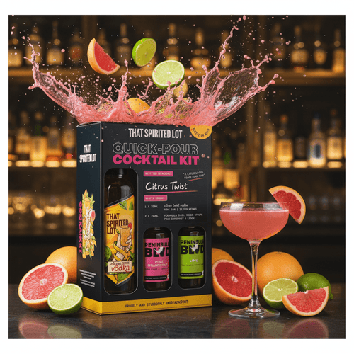 Citrus Twist Vodka Spritz | Quick Pour Cocktail Kit - That Spirited Lot Distillers