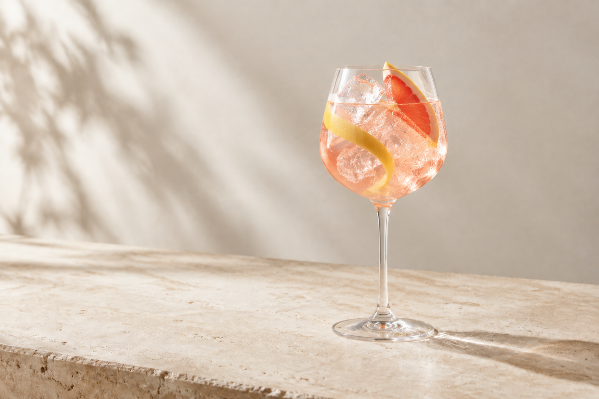 Citrus Twist Vodka Spritz cocktail
