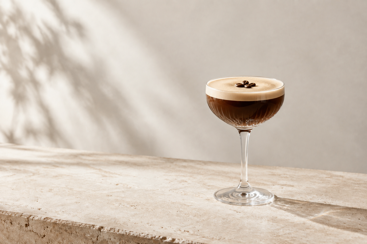 Godfather Coffee Shakerato mocktail