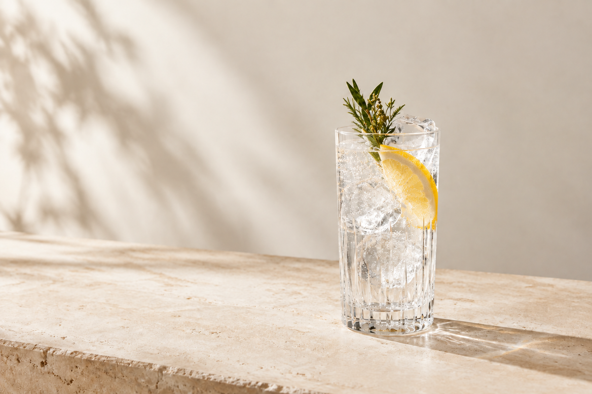 House Pour Tom Collins cocktail