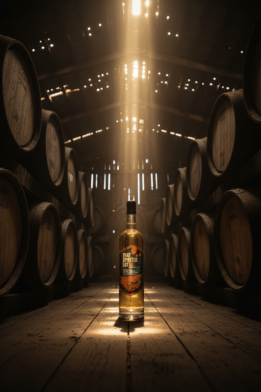 Dirty Ninch Gin | Bourbon Barrel Aged | Tasting: Marmalade, Caramel & Vanilla | 700mL - That Spirited Lot Distillers