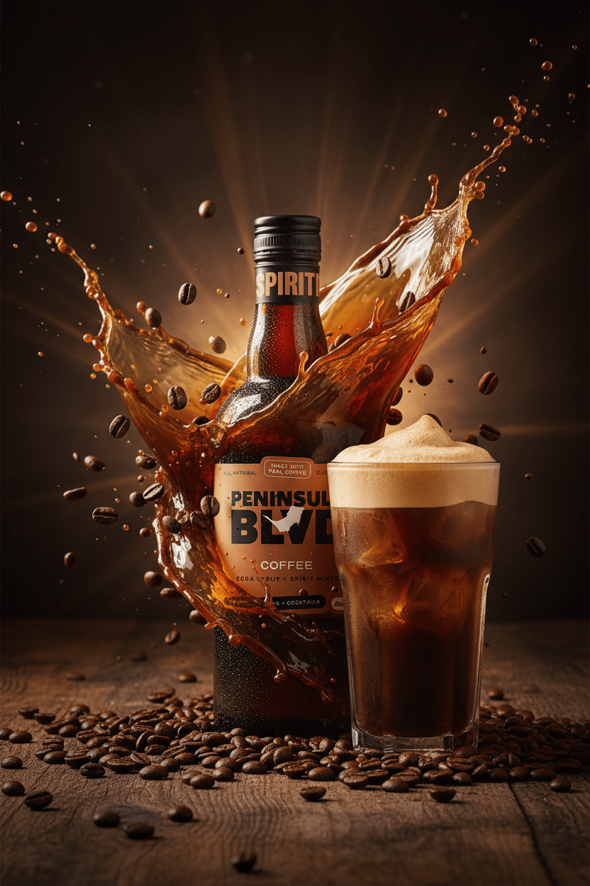 Godfather Coffee Syrup | Peninsula BLVD | 750mL - That Spirited Lot Distillers