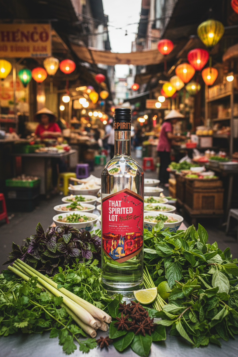 Hawker Market Gin | Tasting: Exotic, Zingy & Warm | 700mL - That Spirited Lot Distillers