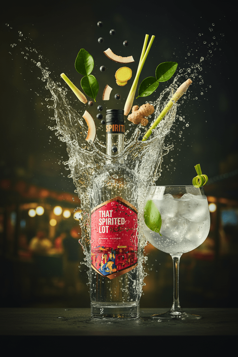 Hawker Market Gin | Tasting: Exotic, Zingy & Warm | 700mL - That Spirited Lot Distillers