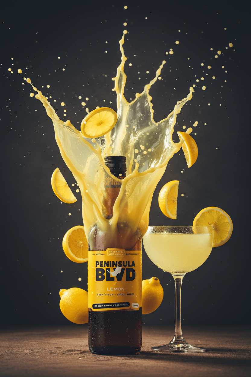 Lemon Syrup - Peninsula BLVD - 750mL - That Spirited Lot Distillers