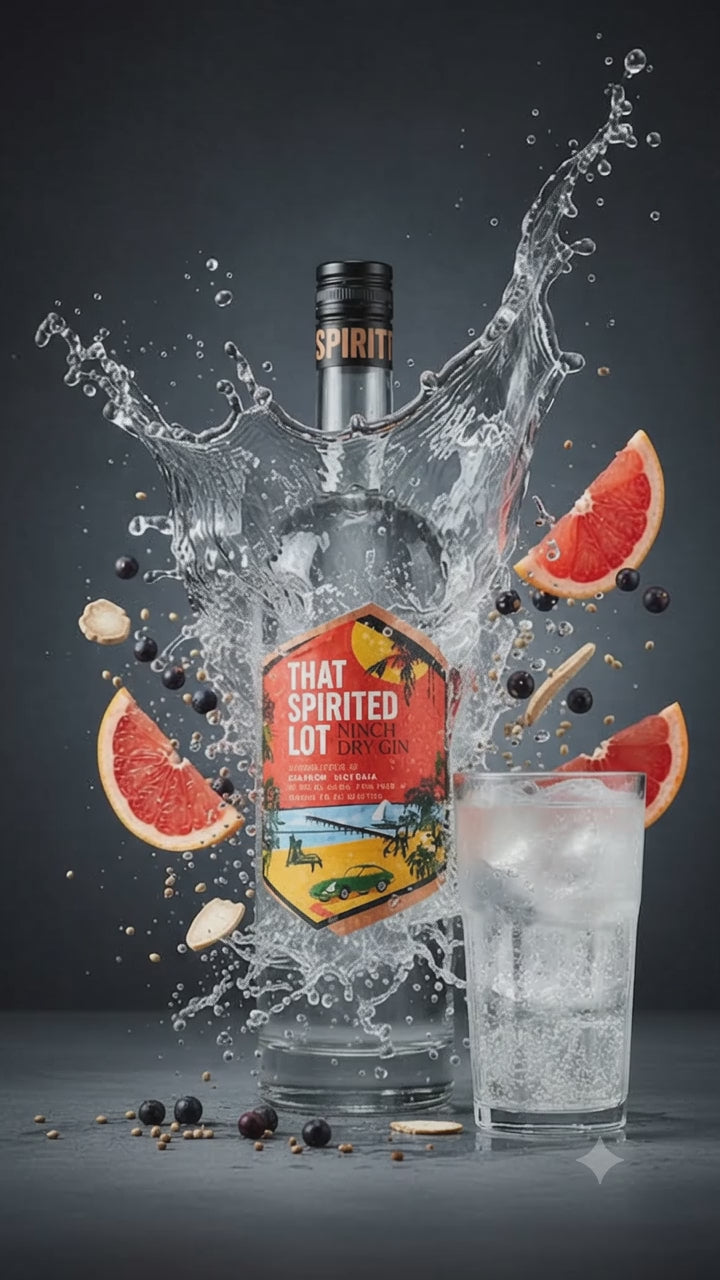 Ninch Dry Gin | Tasting: Smooth, Pine & Citrus | 700mL