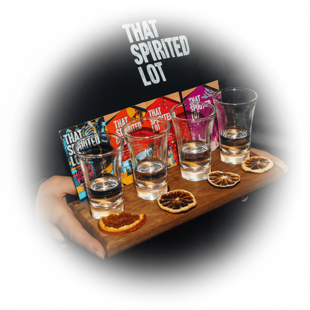 Tasting Flight | 4 x 15mL Spirit Tasting (Gin, Vodka, Whisky) - That Spirited Lot Distillers
