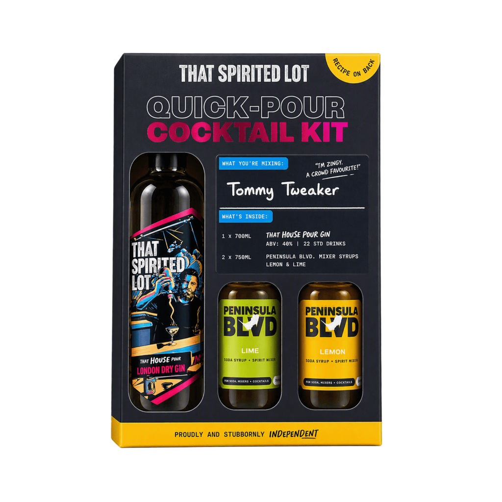 That Tommy Tweaker Gin Spritz - Quick Pour Cocktail Kit - That Spirited Lot Distillers